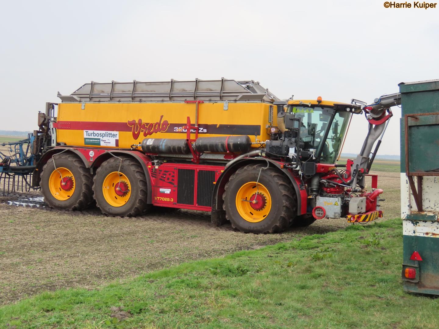 Vredo VT 7028 bemesting op landbouwgrond
