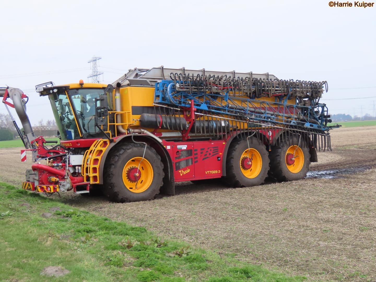 Vredo VT 7028 bemesting op landbouwgrond
